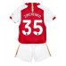 Arsenal Oleksandr Zinchenko #35 Hjemmedraktsett Barn 2023-24 Kortermet (+ Korte bukser)